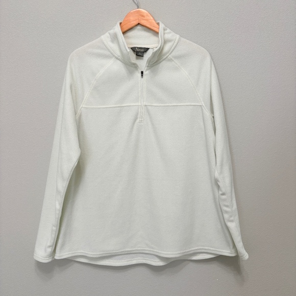 Natural Reflections Quarter-zip - Off-white, XL - Picture 1 of 6